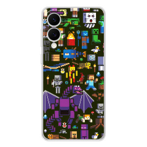 Чохол Майнкрафт на Samsung Galaxy S25 Edge (AlphaPrint) Minecraft