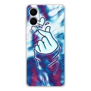 Чохол з принтом для Samsung Galaxy S25 Edge (AlphaPrint - Знак сердечка)
