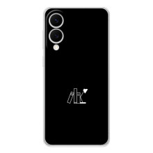 Чехол с картинками на черном фоне для Samsung Galaxy S25 Edge – Книжки