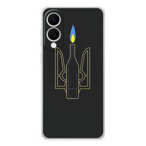 Чехол с картинкой (Патриотический ГЕРБ) на Samsung Galaxy S25 Edge (Герб - Молотова)