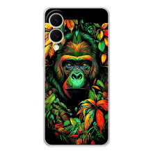 Чехол с Обезьянами Samsung Galaxy S25 Edge - (AlphaPrint) (Обезьяна в тропиках)