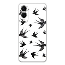 Чехол с птицами на Samsung Galaxy S25 Edge (VPrint) (Ласточки)