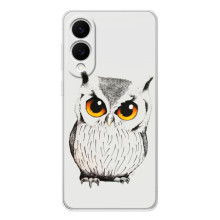 Чехол с птицами на Samsung Galaxy S25 Edge (VPrint) (Милая Сова)