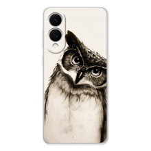 Чехол с птицами на Samsung Galaxy S25 Edge (VPrint) (Сова)