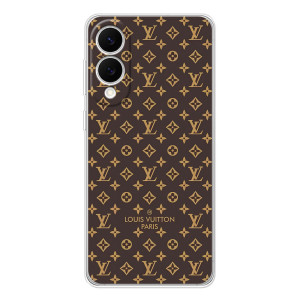 Чехол Стиль Louis Vuitton на Samsung Galaxy S25 Edge – Фон Луи Виттон