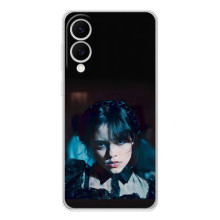 Чехлы Венсдей на Samsung Galaxy S25 Edge Уэнсдей (AlphaPrint) (взгляд Уэнздей)