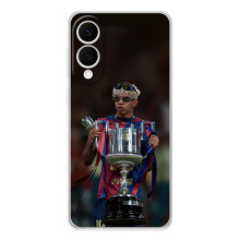 Чехол с футболистом Ламин Ямаль Samsung Galaxy S25 Edge (Ямал с кубком)