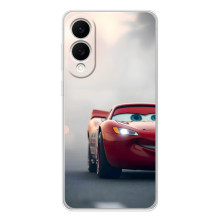 Силиконовый чехол Маквин для Samsung Galaxy S25 Edge – Маквин на трасе