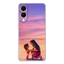 Чехол с мультфильмом Моана Samsung Galaxy S25 Edge – Моана и Симеа