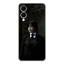 Чехол с дизайном Венздей 2 на Samsung Galaxy S25 Edge – Уэнсдей в костюме