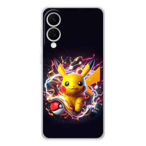 Чехол с Пикачу на Samsung Galaxy S25 Edge
