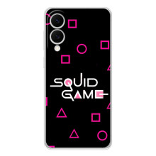 Чохол Гра в кальмара для Samsung Galaxy S25 Edge – Лого гра кальмара