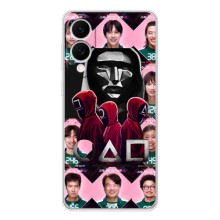 Чохол Гра в кальмара для Samsung Galaxy S25 Edge – Персонажі гри кальмара