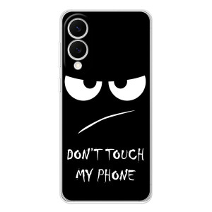 Чехол с прикольным текстом на Samsung Galaxy S25 Edge – Dont