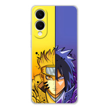 Купить Чехлы на телефон с принтом Anime для Samsung Galaxy S25 Edge (Naruto Vs Sasuke)