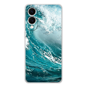 Летний Чехол на Samsung Galaxy S25 Edge – Морская волна