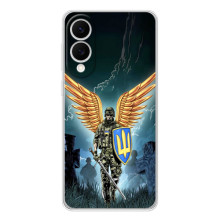 Патриотический Чехол для Samsung Galaxy S25 Edge (ЗСУ з крильями)