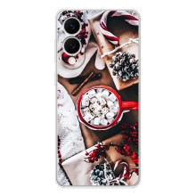 Рождественские, Праздничные Чехлы для Самсунг Галакси С25 Эдж (Рождественская атмосфера)