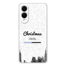 Рождественские, Праздничные Чехлы для Самсунг Галакси С25 Эдж (Рождество загружается)
