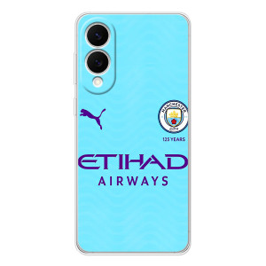 Силиконовые Чехлы принт Футбол на Samsung Galaxy S25 Edge – Man City