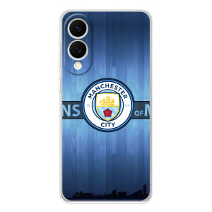 Силиконовые Чехлы принт Футбол на Samsung Galaxy S25 Edge – ManCity
