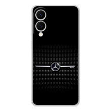 Силиконовый бампер с картинкой машины на Samsung Galaxy S25 Edge (Mercedes)