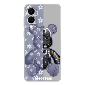Силиконовый чехол для Samsung Galaxy S25 Edge – Медведь Louis Vuitton