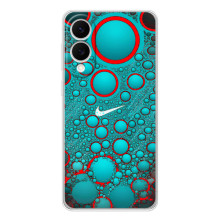 Силиконовый Чехол на Samsung Galaxy S25 Edge с картинкой Nike (Найк зеленый)
