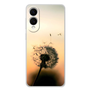 Силиконовый Чехол с одуванчиками на Samsung Galaxy S25 Edge – Роздумаханый одуванчик