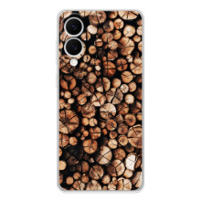 Текстурный Чехол для Samsung Galaxy S25 Edge (Дрова)