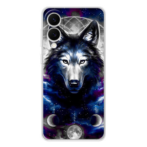 Захисні чохли для Самсунг Галаксі S25 Едж. (AlphaPrint) (ХІТ продаж) ВОВК