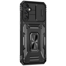 Ударостійкий чохол Camshield Army Ring для Samsung Galaxy S25 FE – Чорний