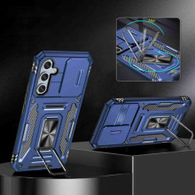 Ударостійкий чохол Camshield Army Ring для Samsung Galaxy S25 FE – Синій