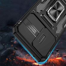 Ударостійкий чохол Camshield Army Ring для Samsung Galaxy S25 FE – Чорний