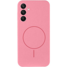 Чехол Silicone Cover Lakshmi Full Camera (AA) with MagFit для Samsung Galaxy S25 FE – Розовый