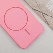 Чехол Silicone Cover Lakshmi Full Camera (AA) with MagFit для Samsung Galaxy S25 FE – Розовый