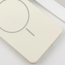 Чехол Silicone Cover Lakshmi Full Camera (AA) with MagFit для Samsung Galaxy S25 FE – Белый