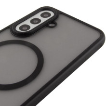 Чохол TPU Bloom with MagSafe для Samsung Galaxy S25 FE – Чорний