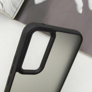 Чехол TPU+PC Lyon Frosted для Samsung Galaxy S25 FE – Черный
