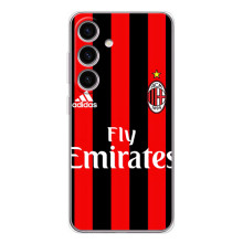Чехлы для Samsung Galaxy S25 FE (VPrint) - Футбольные клубы (Milan)
