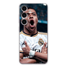 Чехол (TPU) с Футболистом на Samsung Galaxy S25 FE (Гол Мбаппе)
