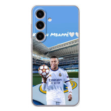 Чехол (TPU) с Футболистом на Samsung Galaxy S25 FE (Mbappe Real)