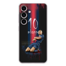 Чехол (TPU) с Футболистом на Samsung Galaxy S25 FE (MBAPPE 10)