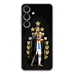 Чехлы Лео Месси Аргентина для Samsung Galaxy S25 FE – Месси король