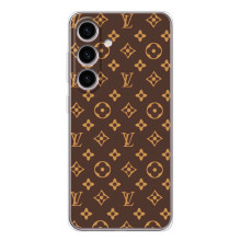 Чохли Луі Вітон для Samsung Galaxy S25 FE (AlphaPrint - LOUIS VUITTON) (фон LOUIS VUITTON)