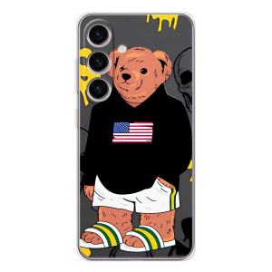 Чехлы Мишка Тедди для Самсунг Гэлакси С25 ФЕ – Teddy USA