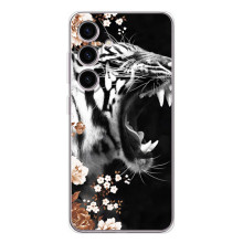 Чехлы с картинками животных Samsung Galaxy S25 FE (Стильный ТИГР)