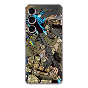 Чехлы с картинкой ЗСУ для Samsung Galaxy S25 FE (AlphaPrint)
