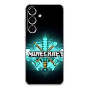 Чехол майнкрафт для Samsung Galaxy S25 FE – MineCraft 2