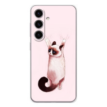 Чехол на Самсунг Гэлакси С25 ФЕ с Котами (VPrint) (Котик падает)
